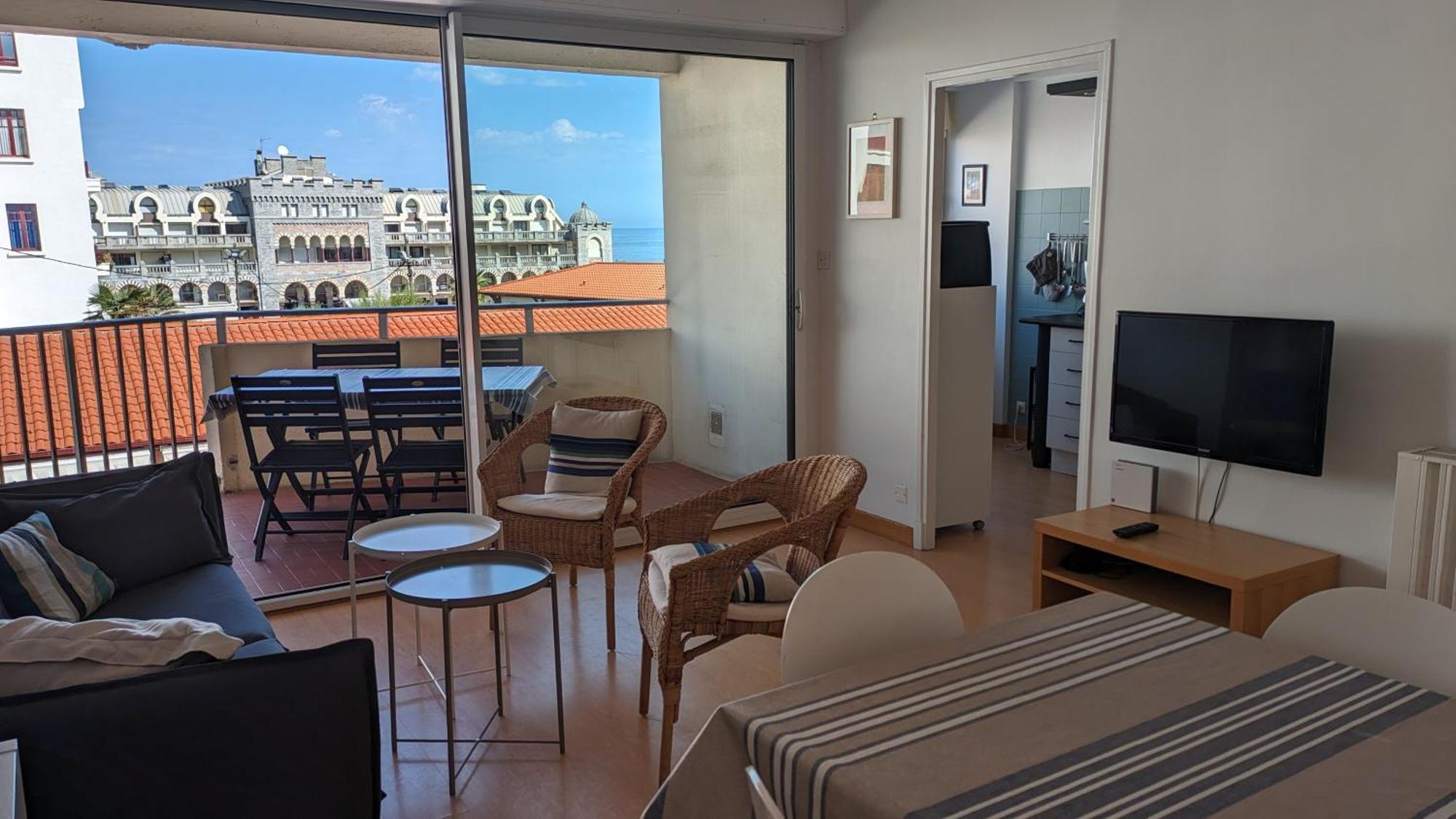 Appartement 3 Pieces Au Coeur D'Hendaye Plage Zewnętrze zdjęcie