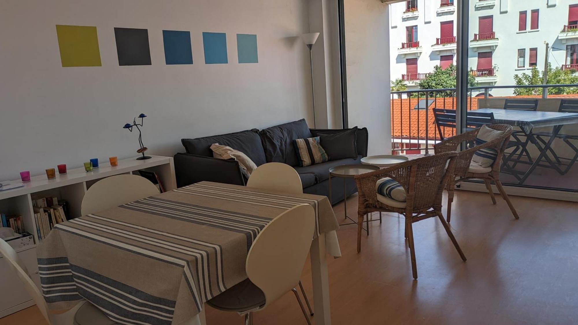 Appartement 3 Pieces Au Coeur D'Hendaye Plage Zewnętrze zdjęcie